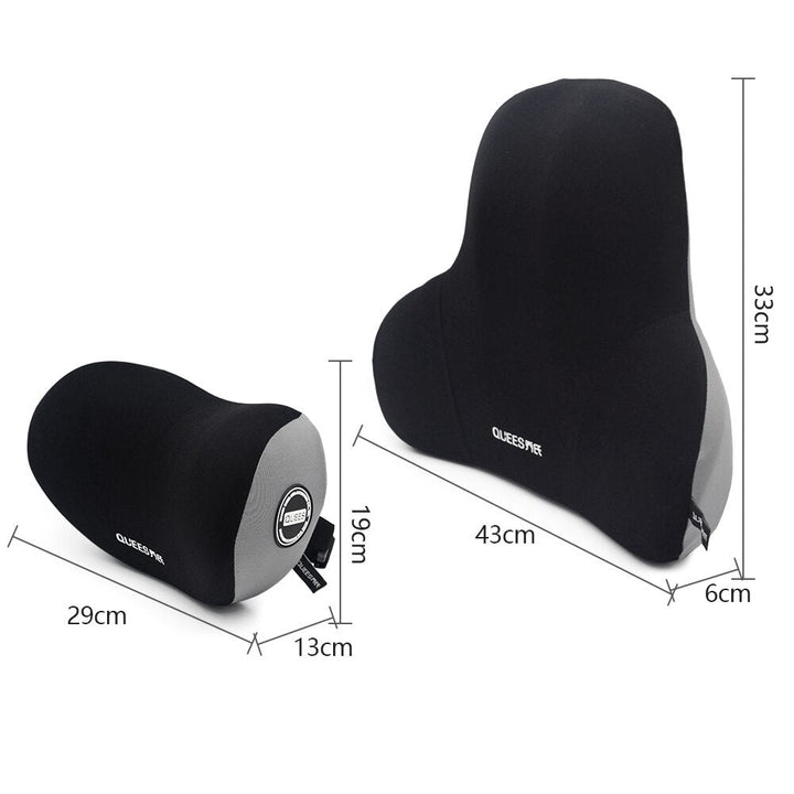BowLift | Soft 'n' Smooth Drive Memory Foam Car Pillow