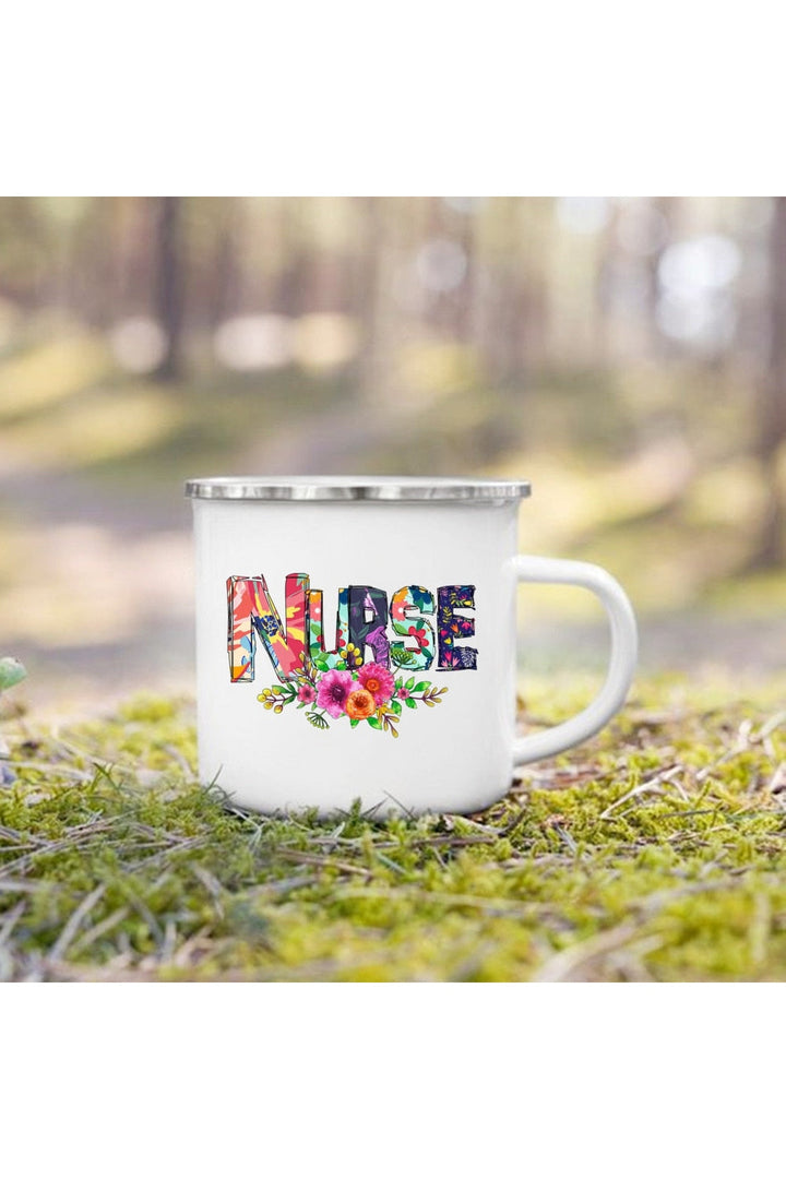 Life Themes Enamel Cup | Bowlift
