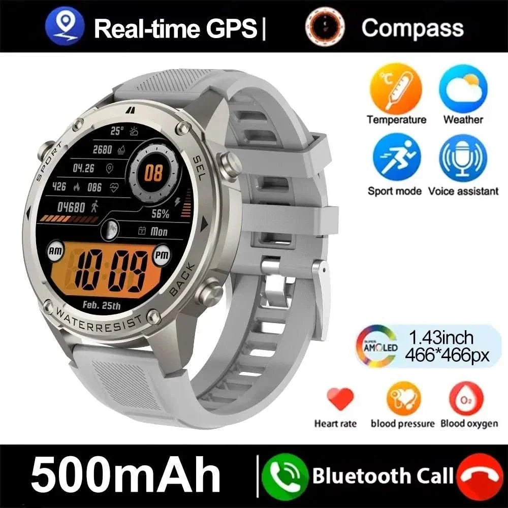 BowLift | Outdoor smartwatch with GPS, compass & health monitoring