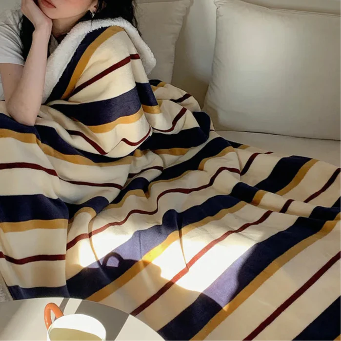 Stripe Sofa Throw | Bowlift