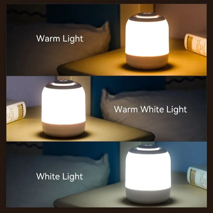 BowLift | LUMINA TOUCH LED Table Lamp | Portable & Dimmable | Touch Control | For Bedroom & Children's Room