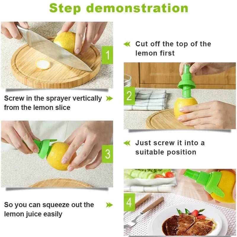 BowLift | 3PCS Manual Fruit Juice Sprayer
