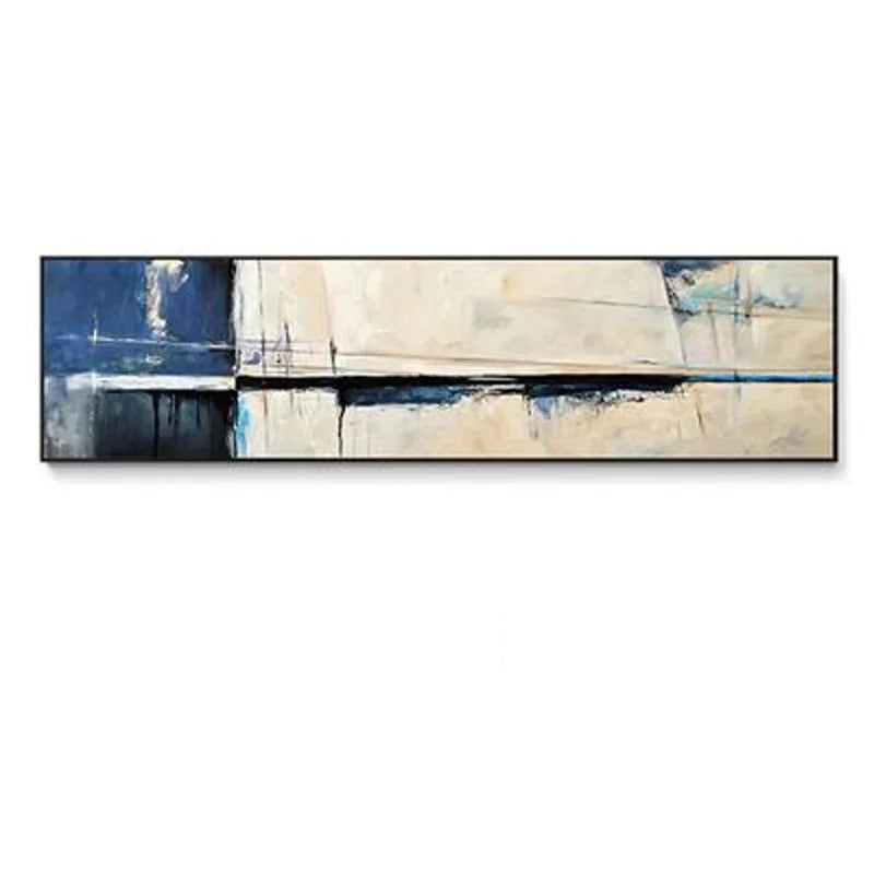 Modern Abstract Wide Format Wall Art Fine Art Canvas Prints Pictures For Living Room Above The Sofa Art For Bedroom Above The Bed | Bowlift