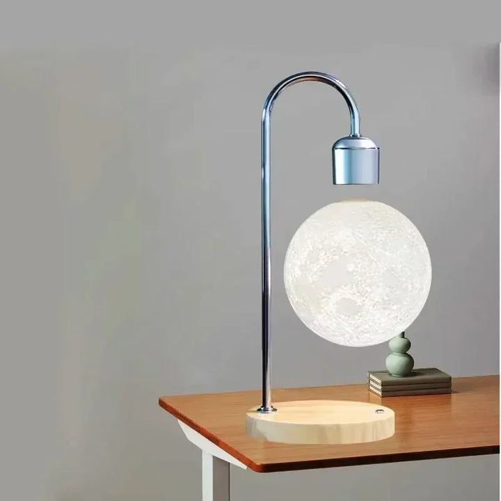 BowLift | LED Moon Lamp with Magnetic Levitation and Wireless Charging