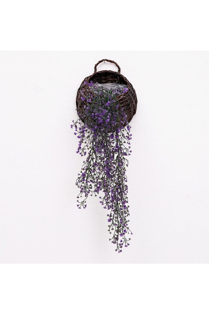 Rattan leaf wine ornament | Bowlift