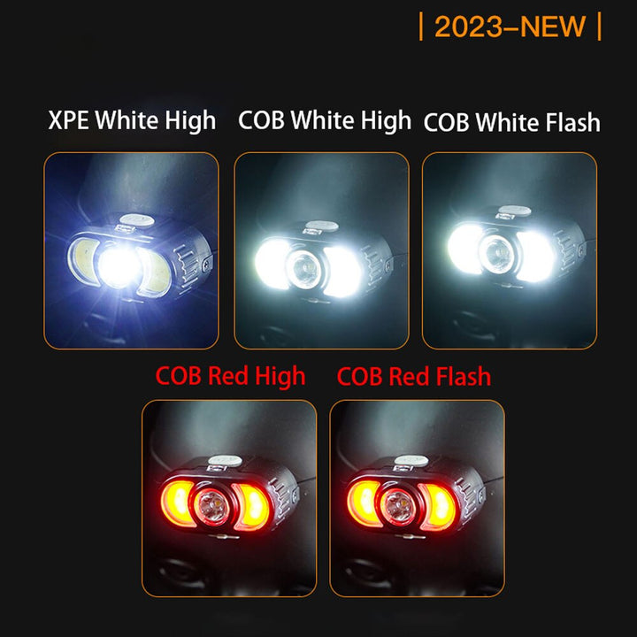 BowLift | Ultra Glow Rechargeable Hidden Strap Headlamp