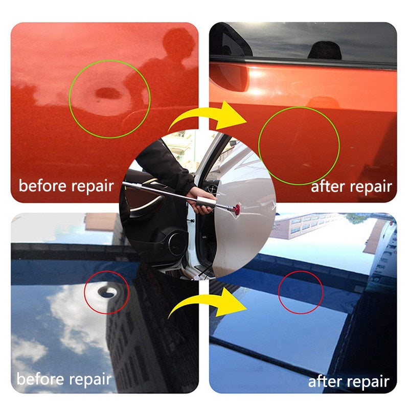 BowLift | Effortless Long Handle Car Fixer Dent Puller
