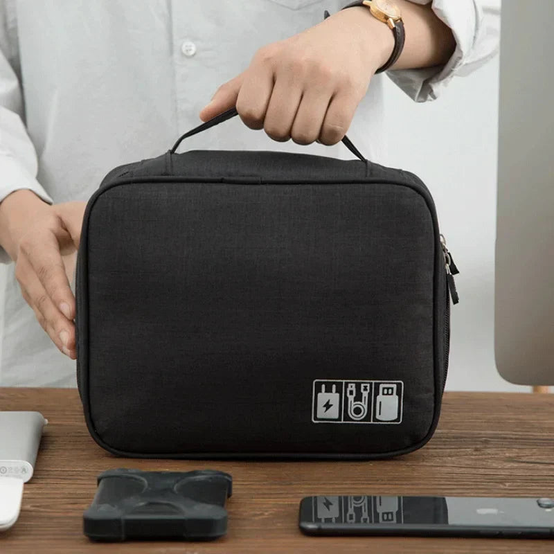 BowLift | Travio Toiletry Bag | Water Repellent & Compact | 6 Colors | 24×18×9 cm
