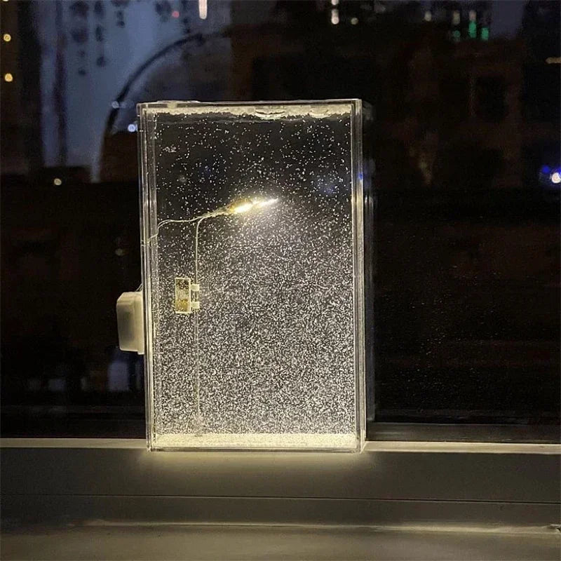 BowLift | Crystal SnowFall Desktop Decor