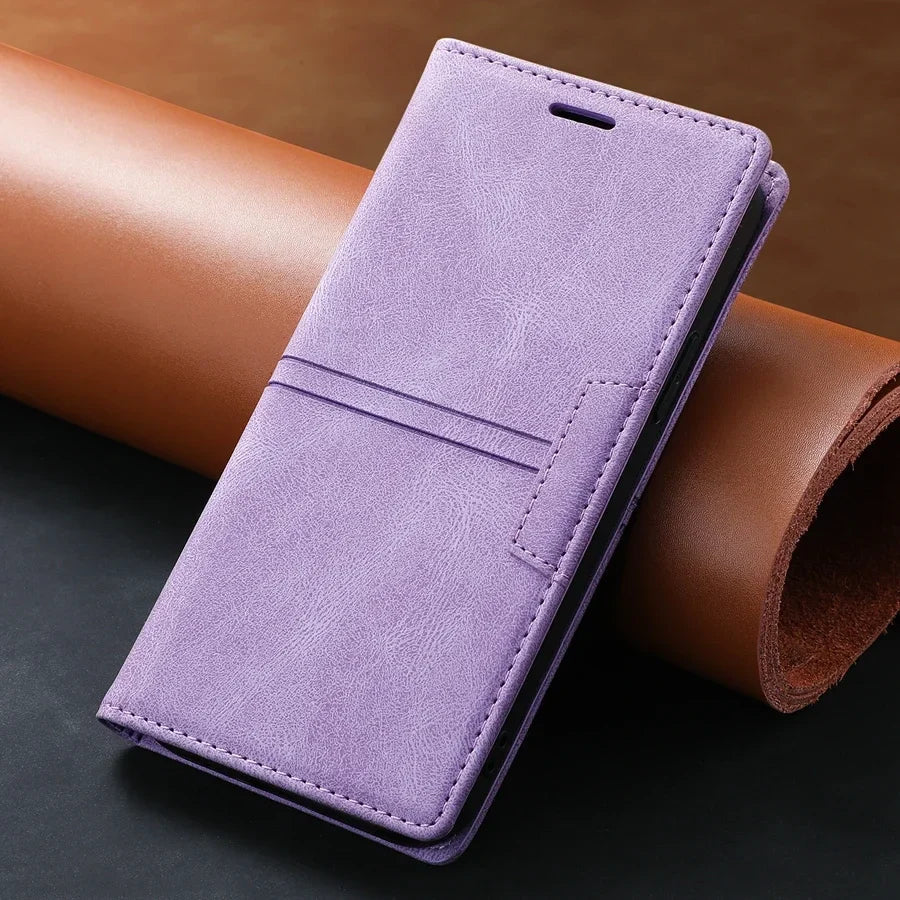 BowLift | Leather Wallet Cover Flip Case - Google Pixel