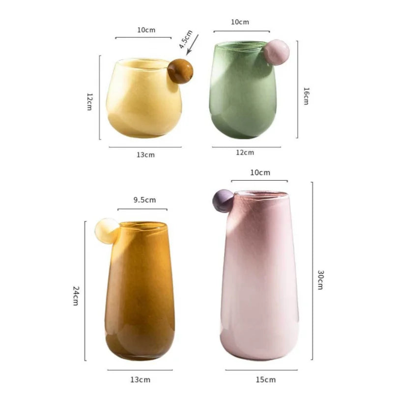 Globe Glass Chubby Vase | Bowlift