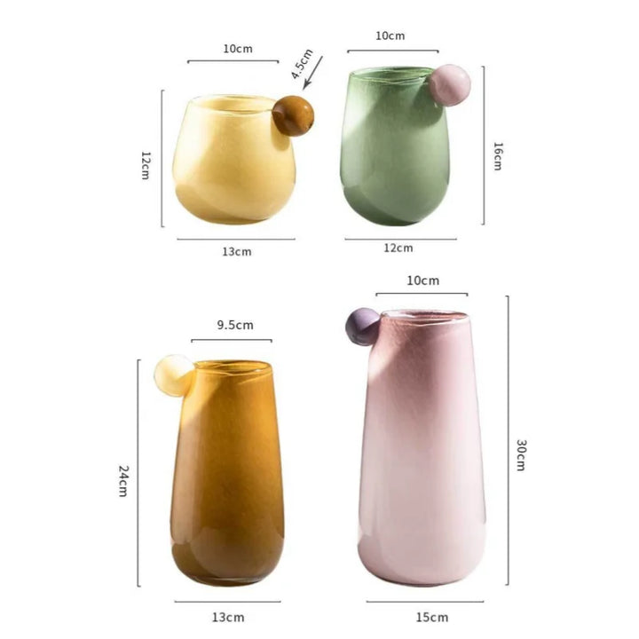 Globe Glass Chubby Vase | Bowlift