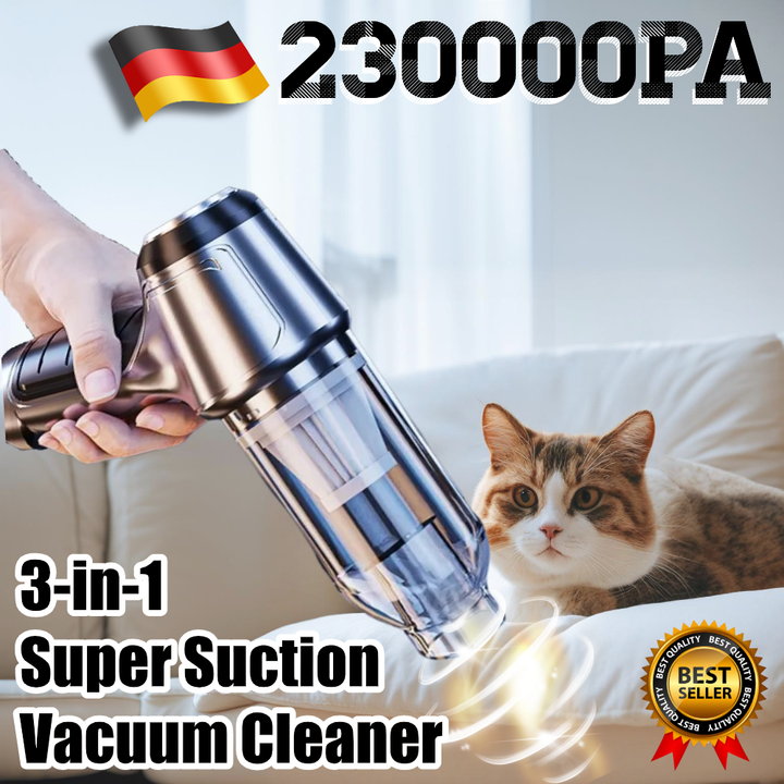 BowLift | TurboClean Go – Handy vacuum cleaner for on the go & at home