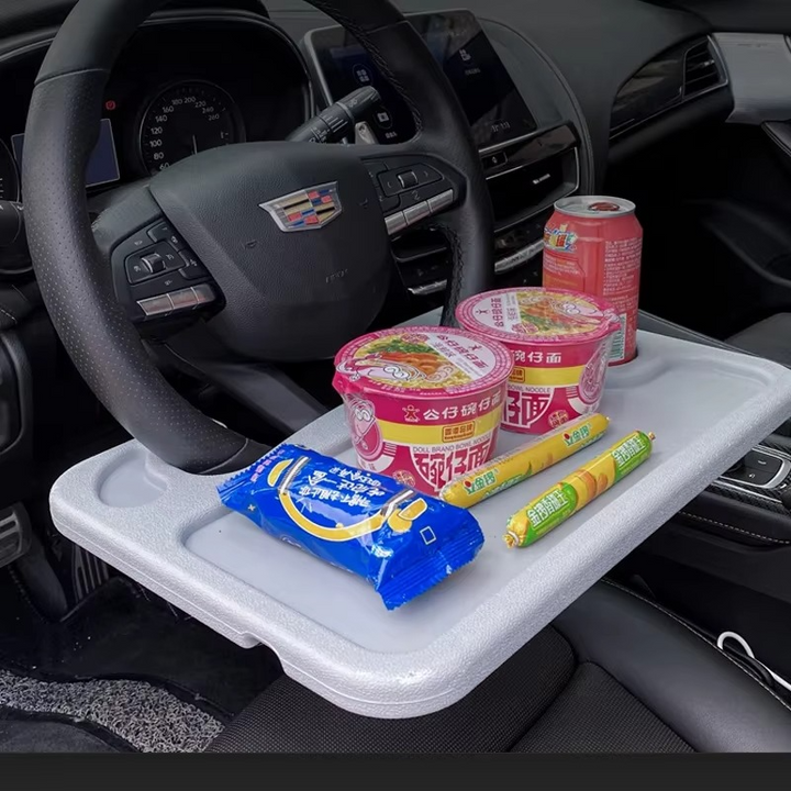 BowLift | Portable Car Laptop Computer Desk – Steering Wheel Dining Table & Workstation Tray