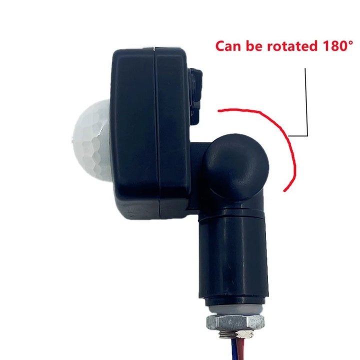 BowLift | Motion Sensor LumaGuard PIR | IP65 Waterproof | 85–265V | Adjustable LED Switch & Twilight Sensor