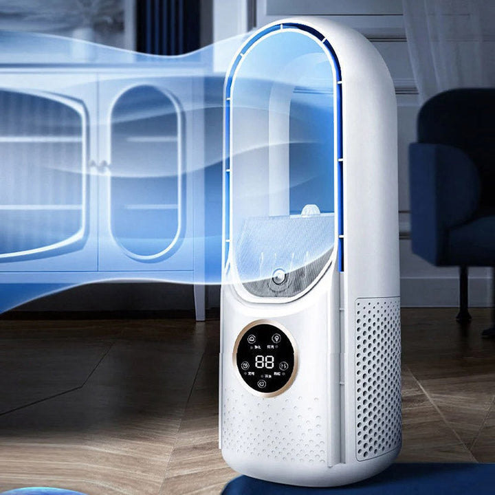 Bladeless Portable Air Conditioner | Ultra-Quiet, Ergonomic Design & Ideal for Home and Office Use | Bowlift