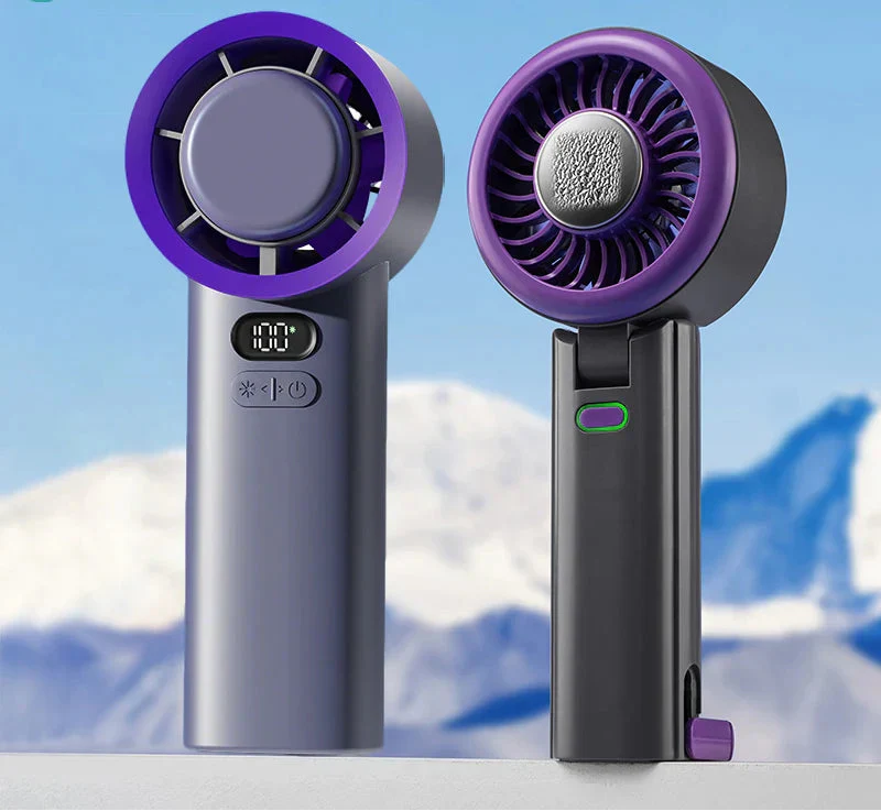 Skye Mini Fan with Cooling Plate – Portable Fan with 100 Speeds and Adjustable Breeze | Bowlift