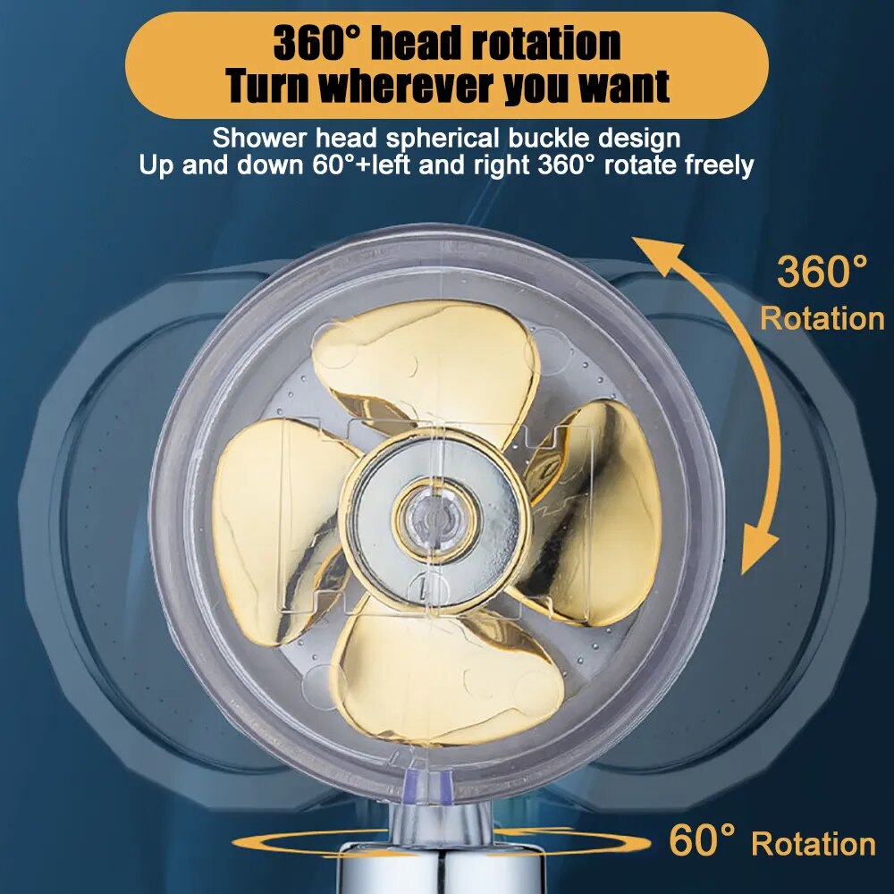 BowLift | Turbocharged  Rotating Shower