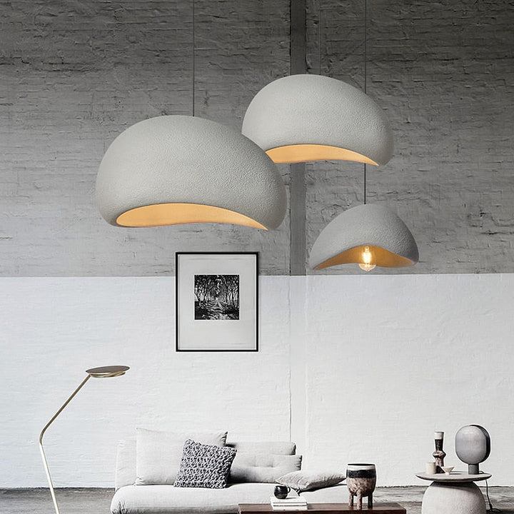 BowLift | Japanese Wabi-Sabi Modern Minimalist Dining Room Chandelier Living Room & Bedroom Bar Hanging Decoration Lamp