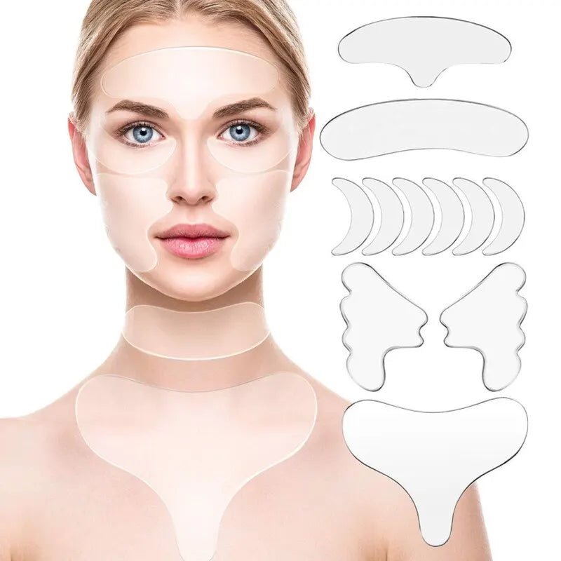 BowLift | Reusable Anti Wrinkle Silicone Sticker 16 Pcs