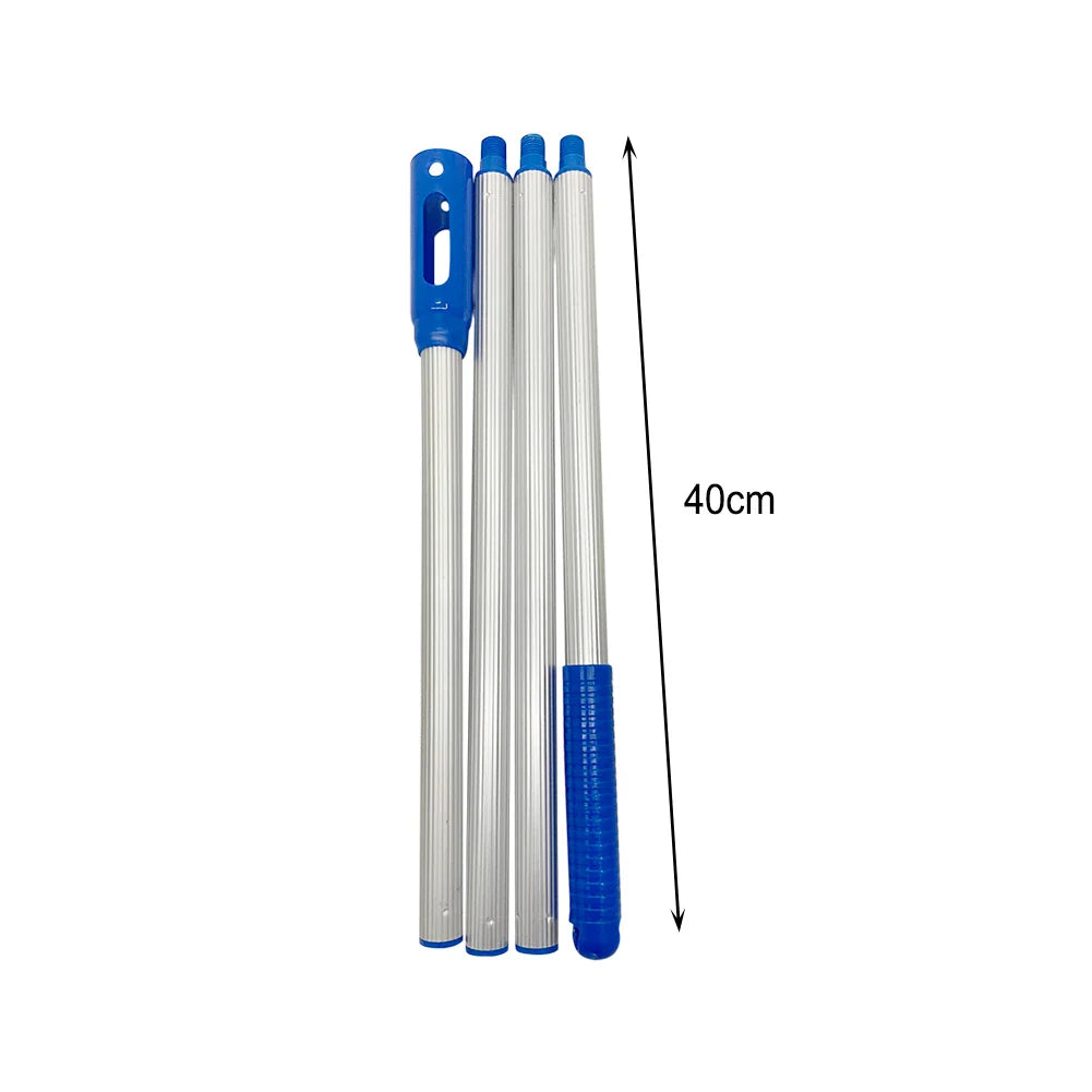 BowLift | Pool skimmer AquaFlex | Telescopic pole & fine mesh net | For leaves & dirt | Extra large catch area