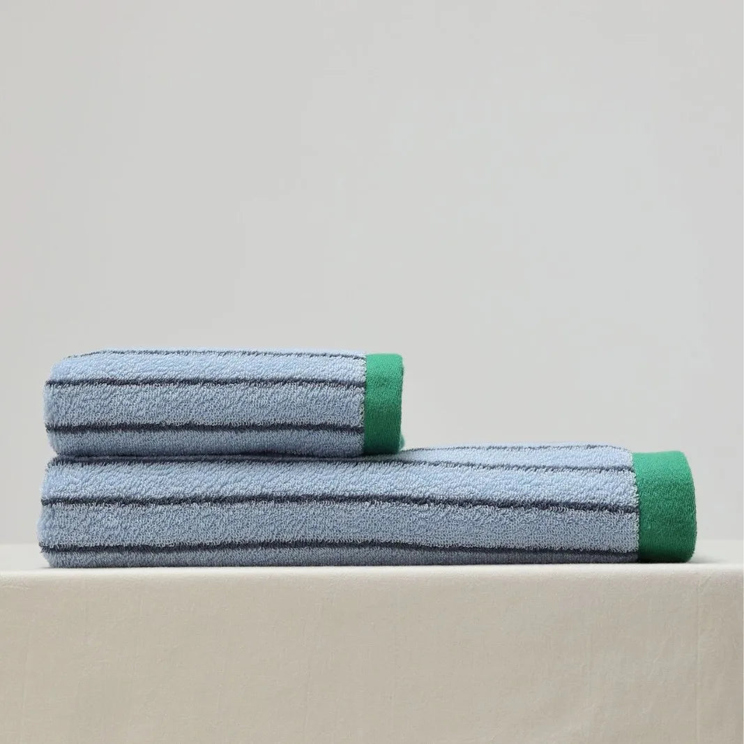 Stripe Pattern Cotton Towel | Bowlift