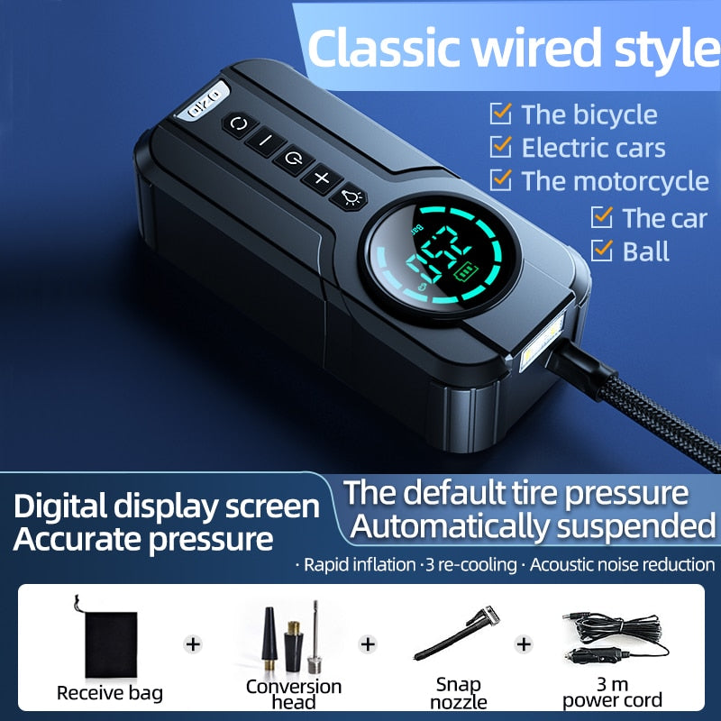 BowLift | CarBoost Smart Digital Tire Inflator