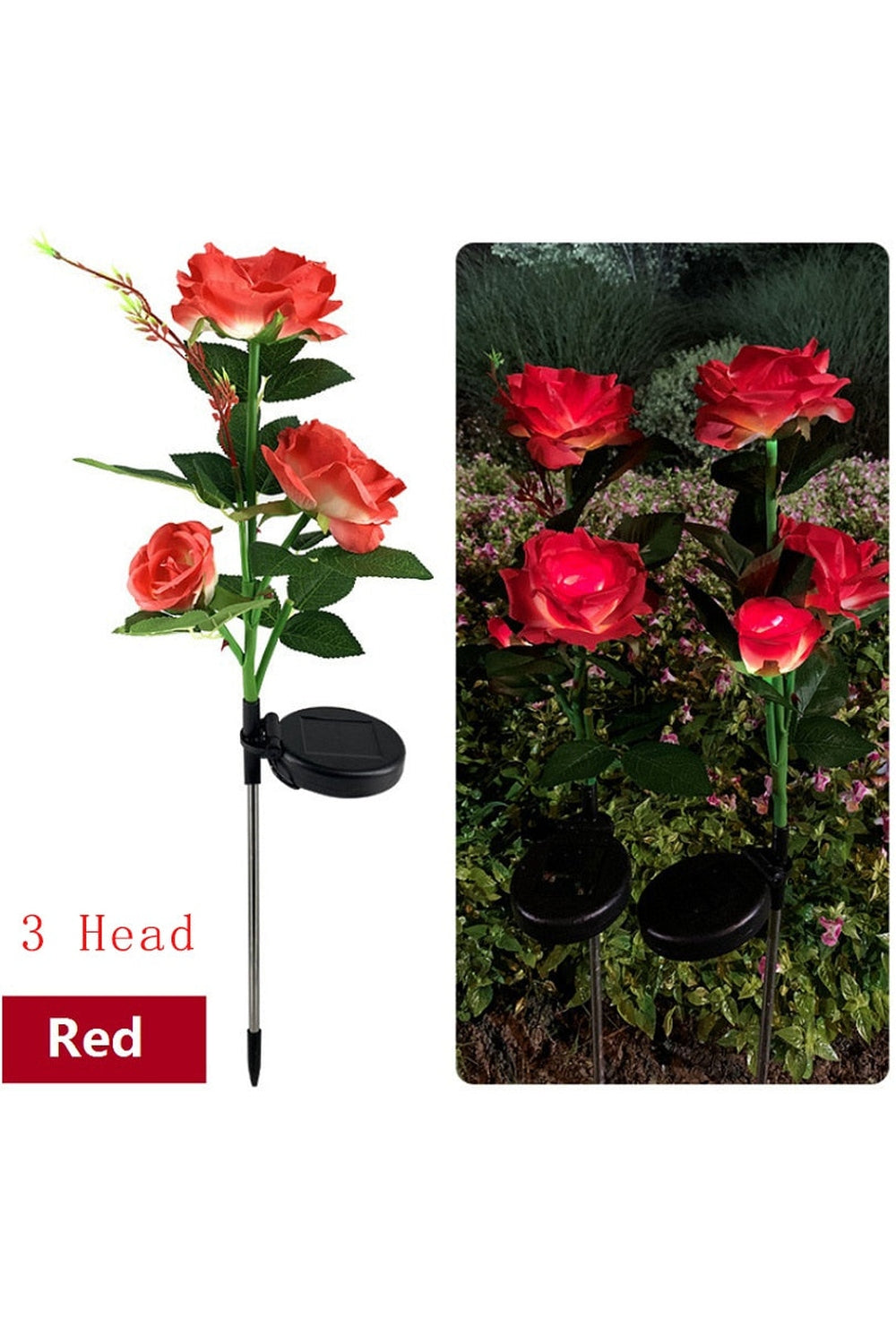 Solar Flower Garden Lights | Bowlift