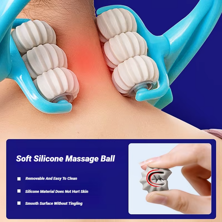 BowLift | Cervical Neck And Shoulder Manual Massager For Deep Muscle Relaxation