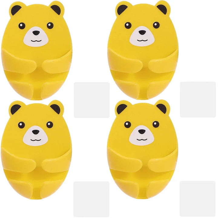BowLift | Bear Hug Self-Adhesive Wall Plug Holder