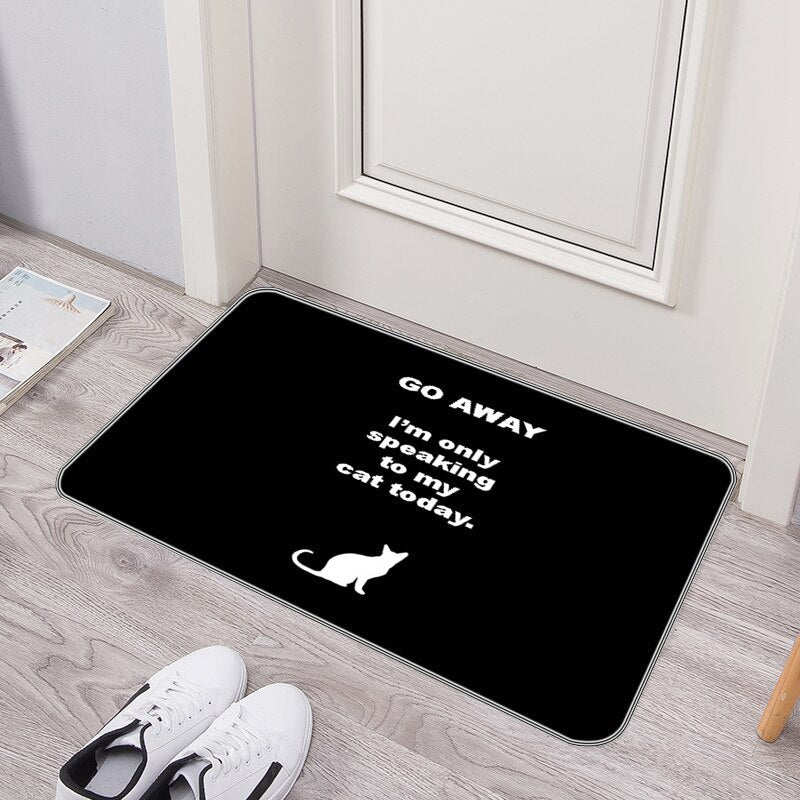 BowLift | Please Go Away Washable Funny Non-Slip Doormat