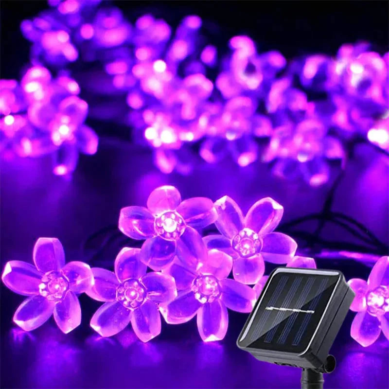 BowLift | Solar Flower String Lights