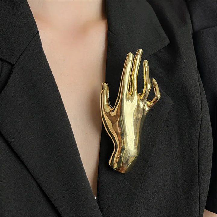 BowLift | Hand Accent Art Brooch Pin