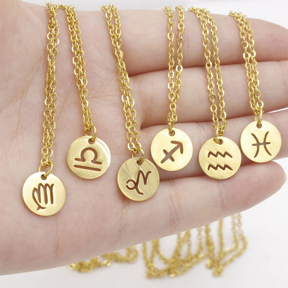 Zodiac Necklace | Sustainable Stainless Steel, Stays Radiant! Bowlift