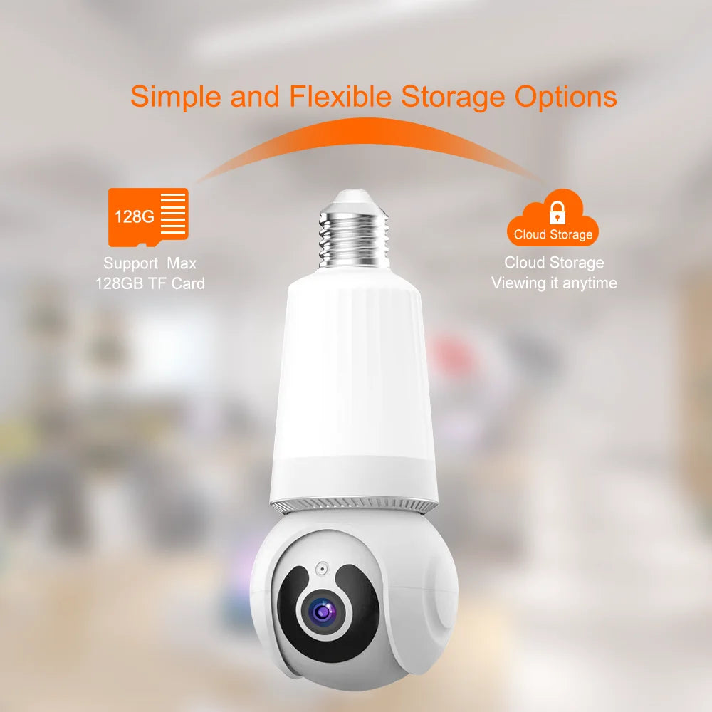 BowLift | Smart Bulb Security Camera