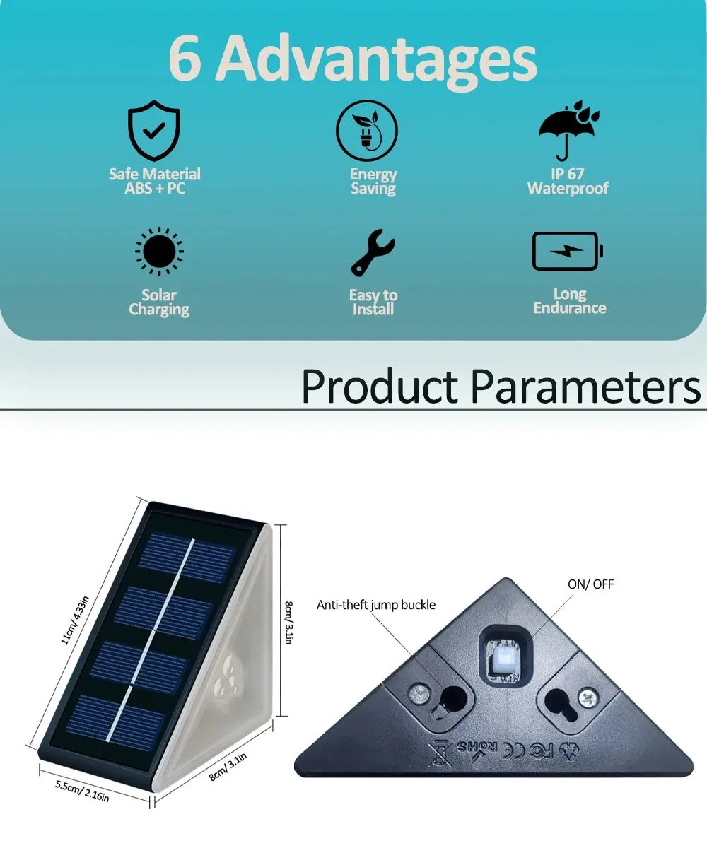 BowLift | Solar Staircase Light