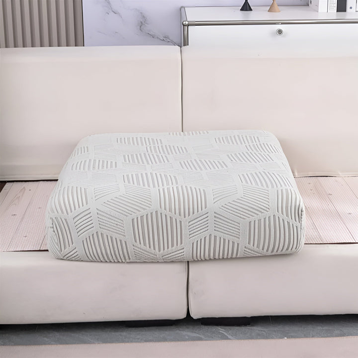Jacquard Sofa Cover with Geometric Pattern – Soft & Pet-Friendly | Perfect for Protection and Cozy Living Spaces | Bowlift
