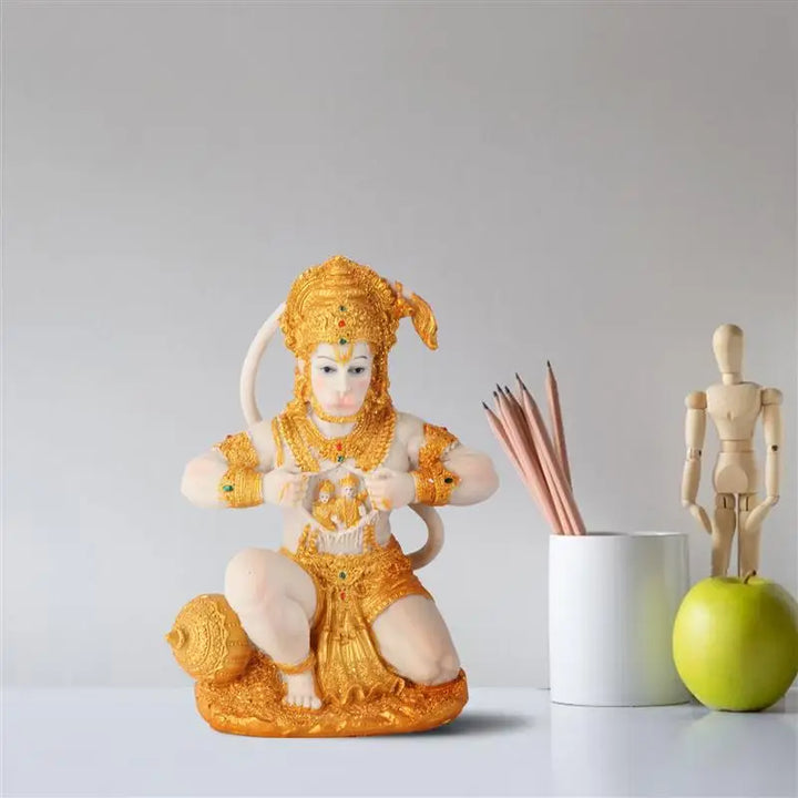 BowLift | 1 Piece Hanuman Buddha Monkey God Figurine Southeast Asian Style Home Sculpture Lord Hanuman Statue Buddha Figur Ornament