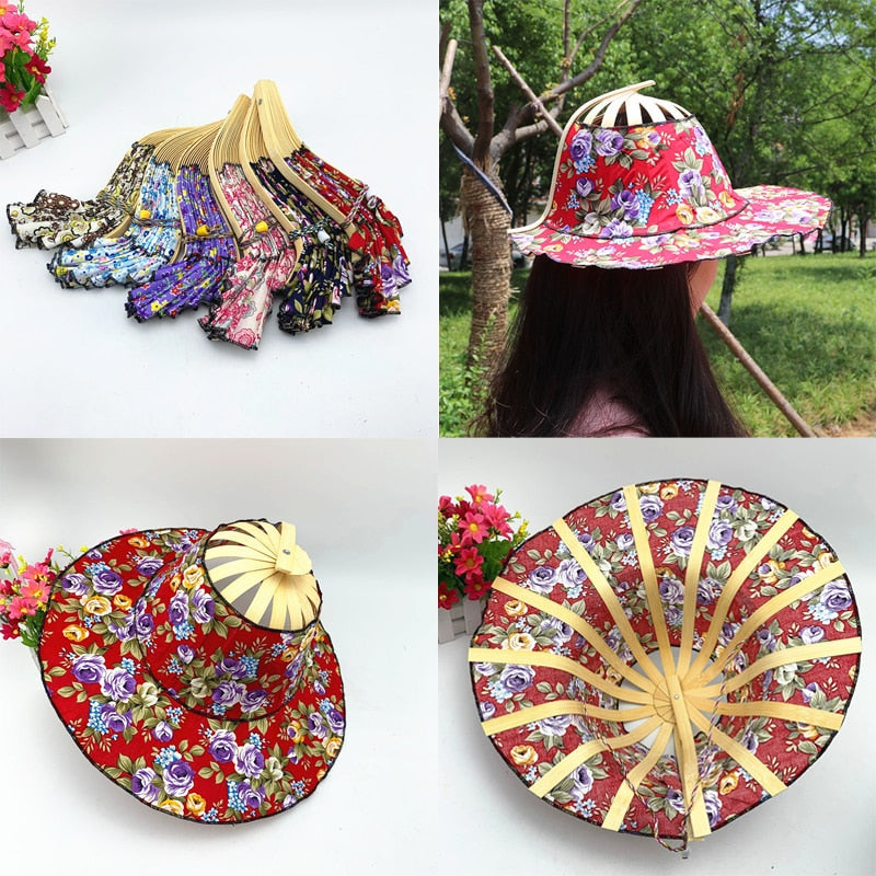 BowLift | Cute Bamboo Folding Summer Cap