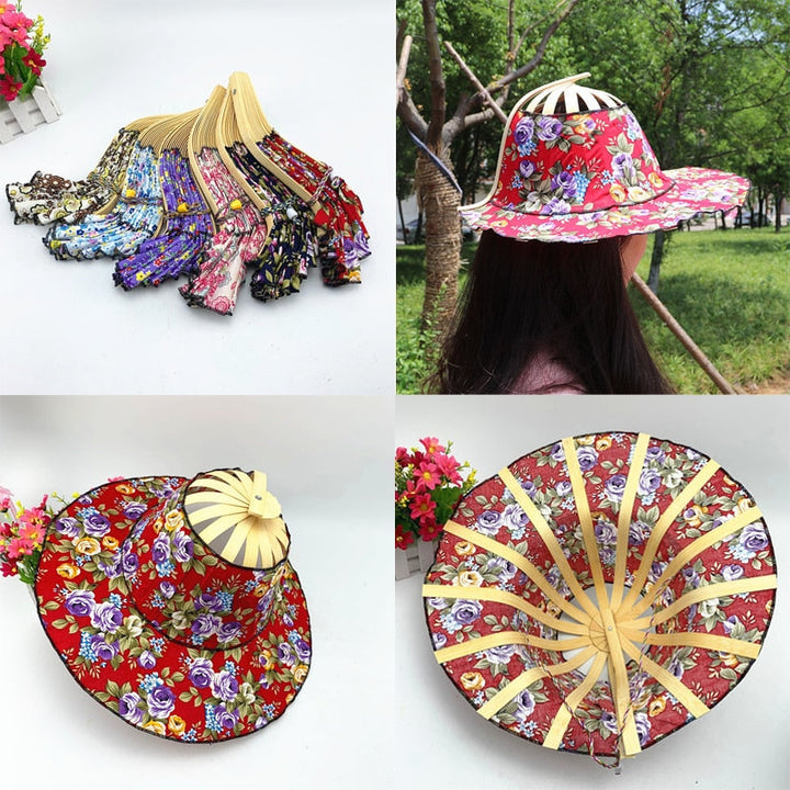 BowLift | Cute Bamboo Folding Summer Cap