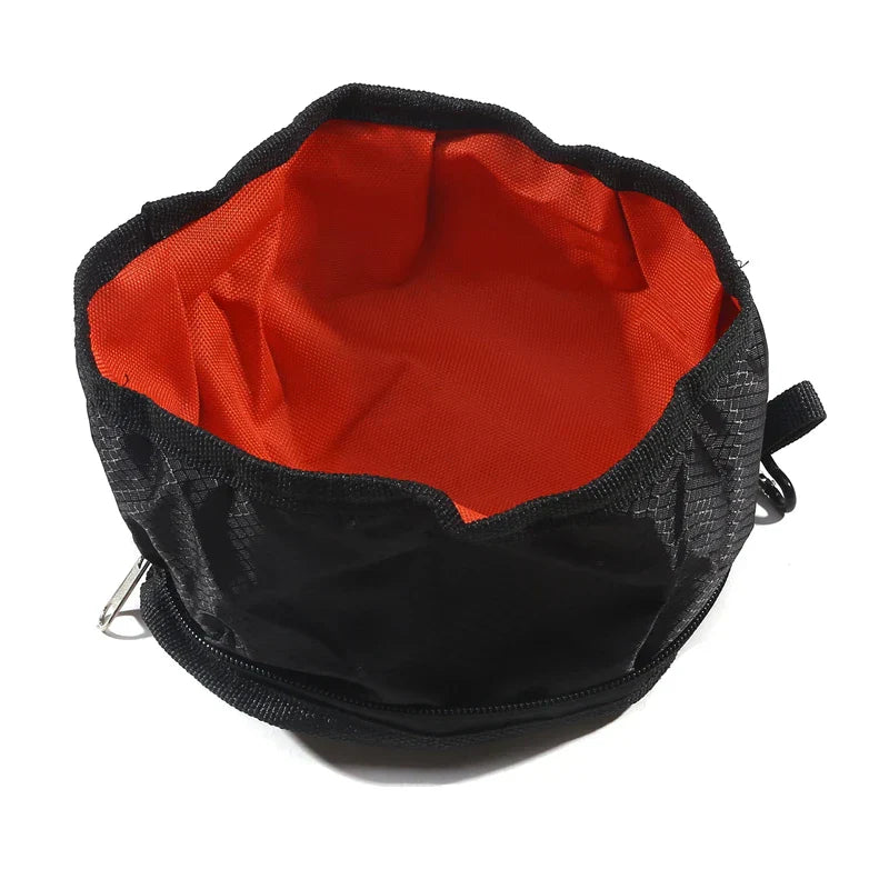 BowLift | Collapsible Bowl Nomadoo FoldBowl | Portable Feeding & Water Bowl for Dogs & Cats | Outdoor Travel Bowl made of Oxford fabric | Ø 19 cm