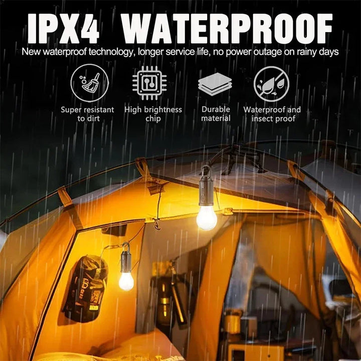 Camping Go Solar Powered Waterproof Light | Bowlift