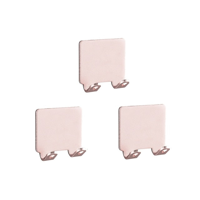 BowLift | Punch-free Razor Holder Storage Hook (1/2/3 Pieces) - Wall Mounted Men's Razor Shelf for the Bathroom