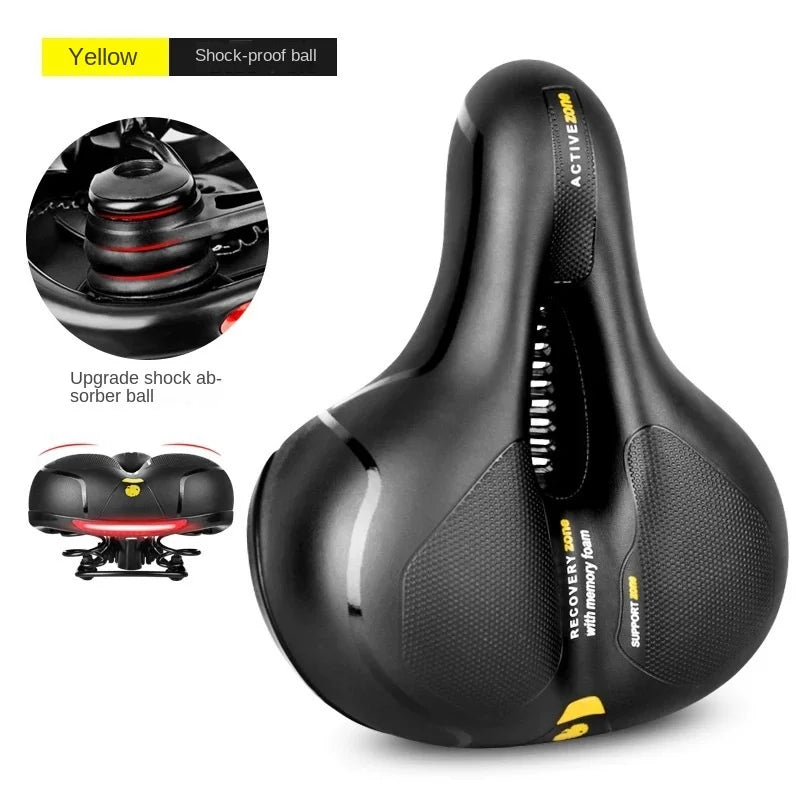 BowLift | Comfortable Hollow Breathable Bicycle Saddle for MTB and Road Bikes - Shock-Absorbing Bike Seat for Long Distances