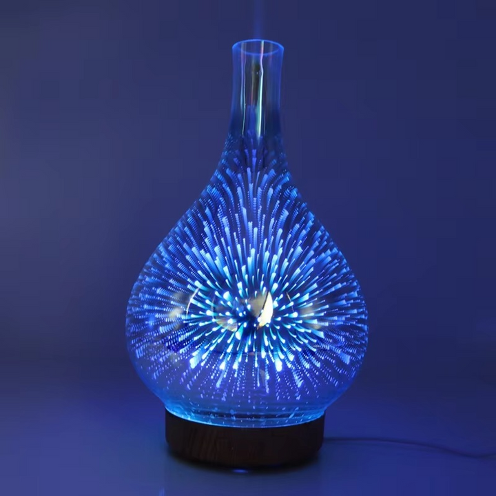 BowLift | Premium 3.3oz Glass Essential Oil Diffuser & Humidifier for Peaceful Interiors