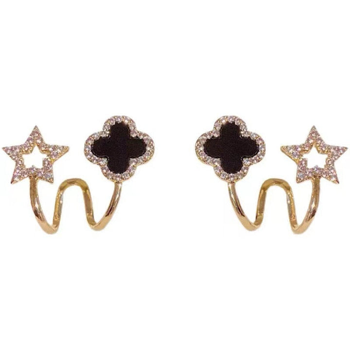 BowLift | Lucky Charm Four-Leaf Clover Chic Earrings
