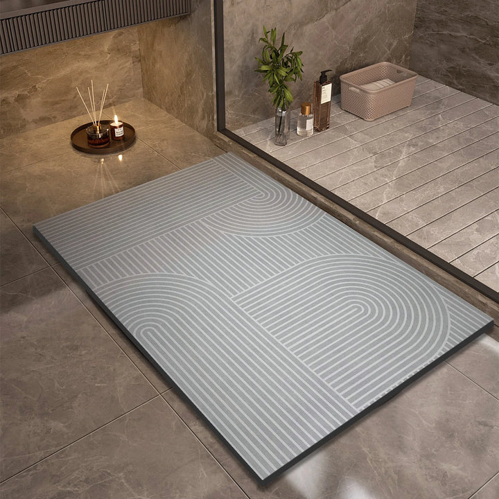 BowLift | Superabsorbent Non-slip Bath Mat Quick-drying Shower Rug