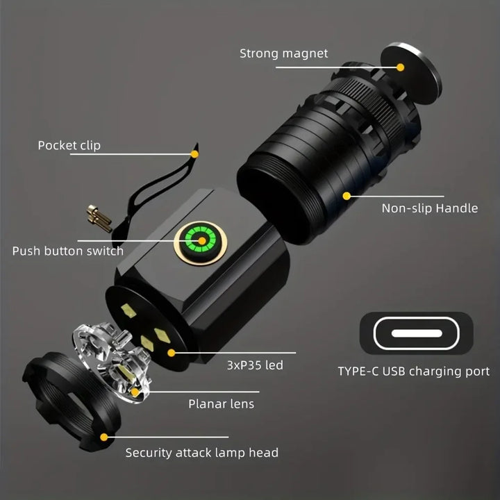 BowLift | Multifunctional Powerful Super Bright Flashlight