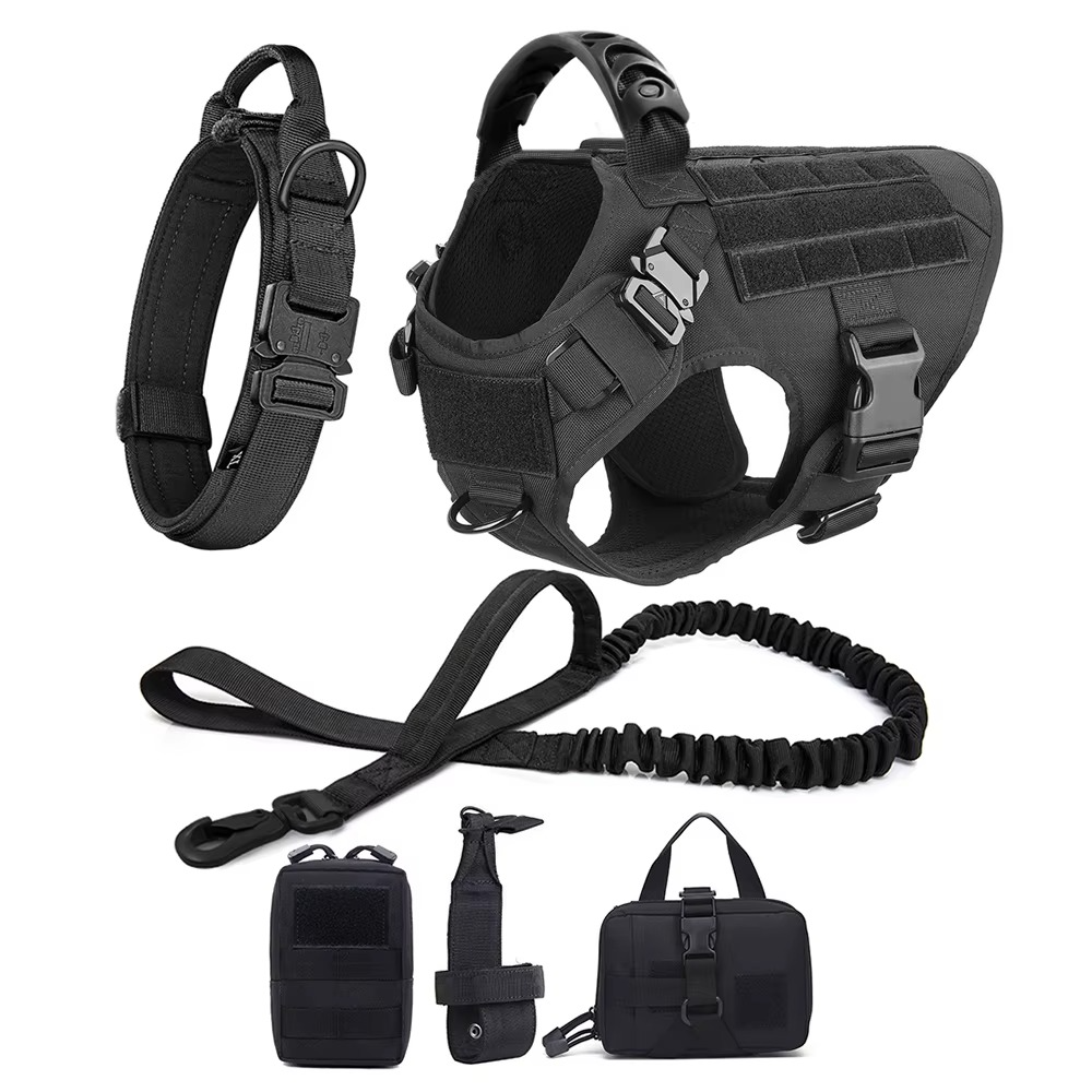 BowLift | Tactical Dog Harness and Leash Set for Medium and Large Dogs