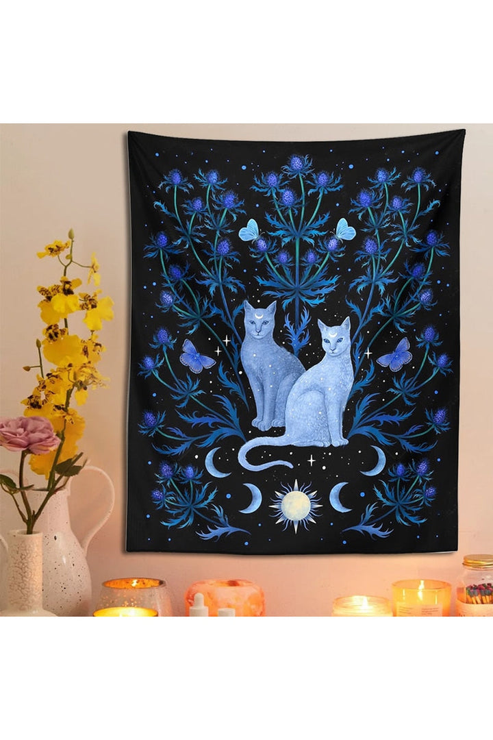 Cat Wall Tapestry | Bowlift